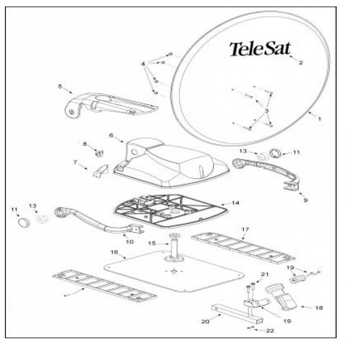 Teleco Teleco Motor nr. 11161, set a 2