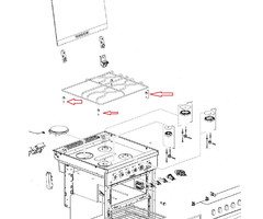 Thetford Thetford Fornuis Pannendrager houder Aspire 1