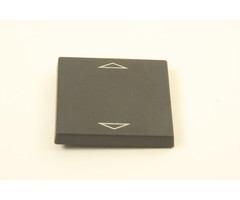 Presto 5 stuks Presto Afdekplaat Wipschakelaar Enkel Pijlen Ansor Switch S-20.000 Zwart