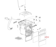 Thetford ThetfordFornuis Ovendeur  Aspire 1