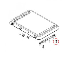 Dometic Dometic Heki 3/4 Plus Inloopkeg met Montagedelen