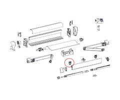 Thule Thule insert LR 5003+ end piece TR clamp