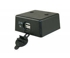 Fjord Outdoor Dubbele USB stekkerdoos 2.1A /1.0A opbouw