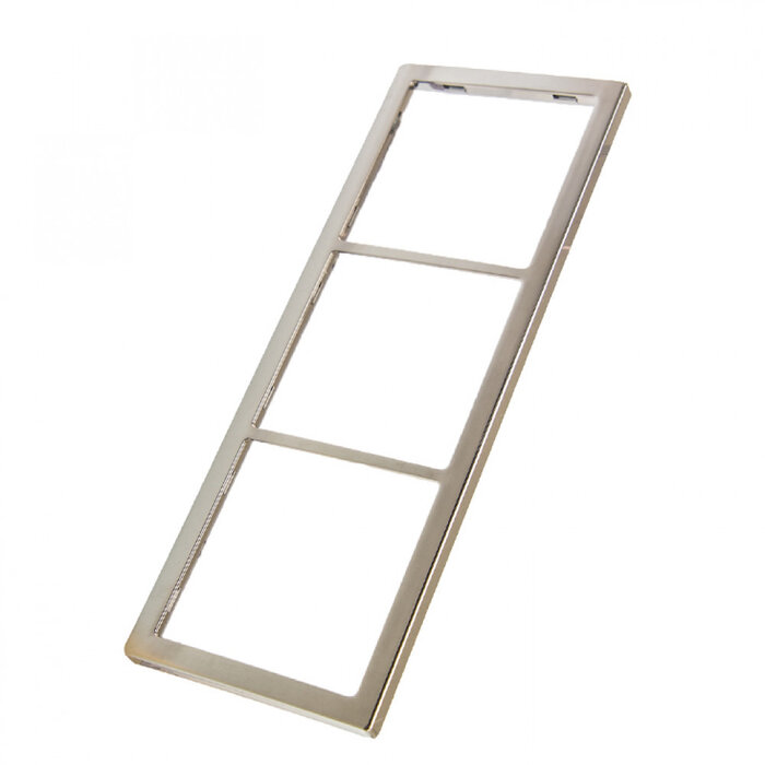 Presto Presto Afdekraam 3-Vaks S-20.000 Chroom Hoogglans