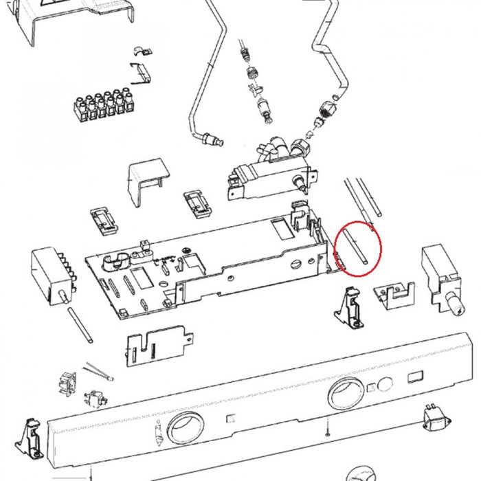 Dometic Dometic RMT7650L Verlengstang/ Verlengas Piezo