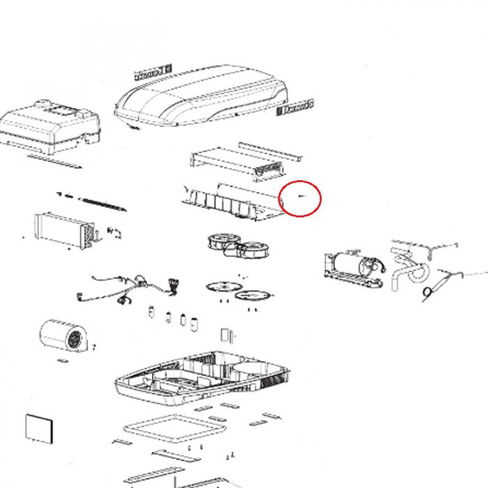 Dometic Dometic B2200 Bevestigings Bout