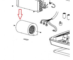 Dometic Dometic B1900 ventilatorwiel
