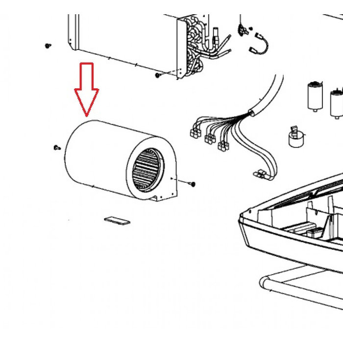Dometic Dometic B1900 ventilatorwiel