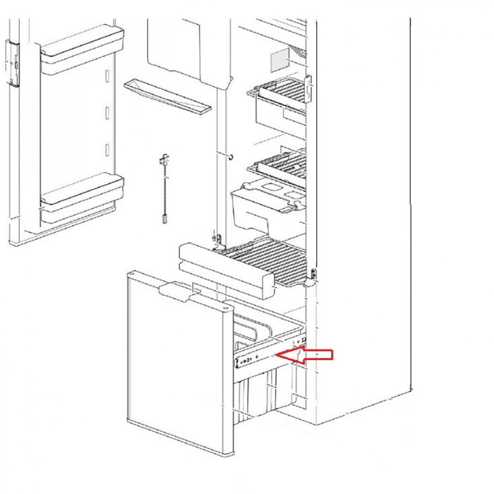 Thetford Thetford N3141 Groentebakgeleiders