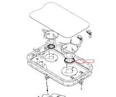 Thetford Thetford Hob 165 Vlamverdeler