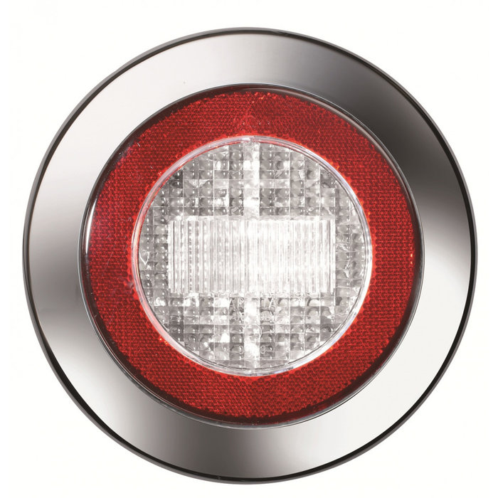 Jokon Jokon Achteruitrijlicht LED 735 met Reflector Rond Wit/Rood