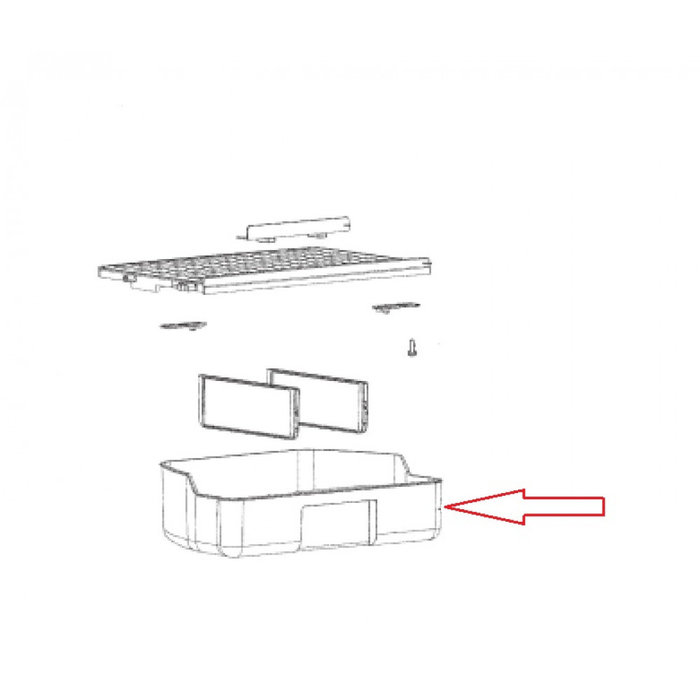 Dometic Dometic Vershouder blauw RM8000, 404x302x115mm - 2413392008