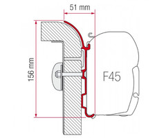 Fiamma Fiamma Bürstner Adapter 450 F45