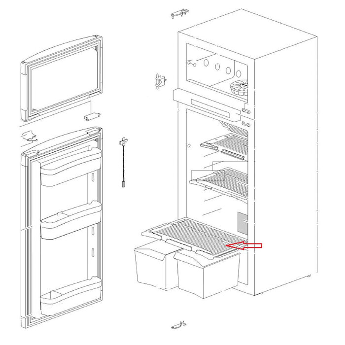 Thetford Thetford Rooster 415x200mm N41**