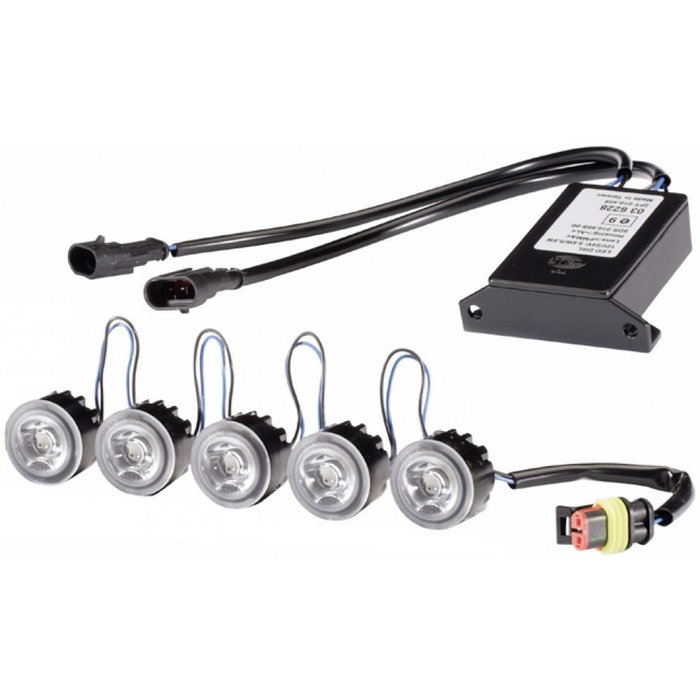 Hella Hella Dagrijverlichtingsset LEDayFlex 5 LEDs 12/24V