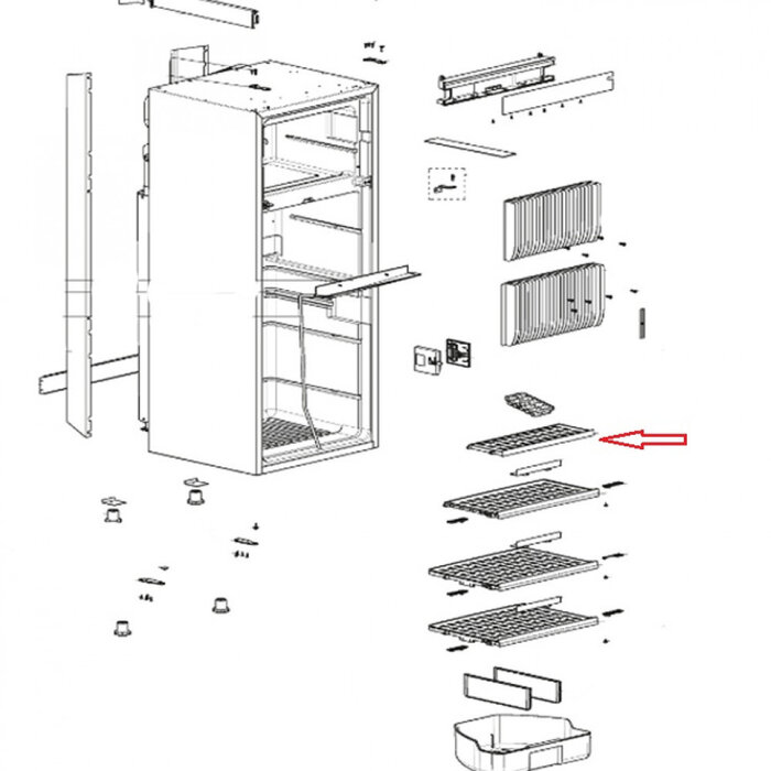 Dometic Dometic RM8505 Legplank