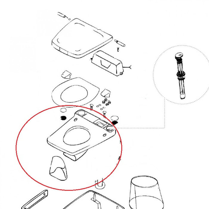 Thetford Thetford Electra Magic Bowl en Cover