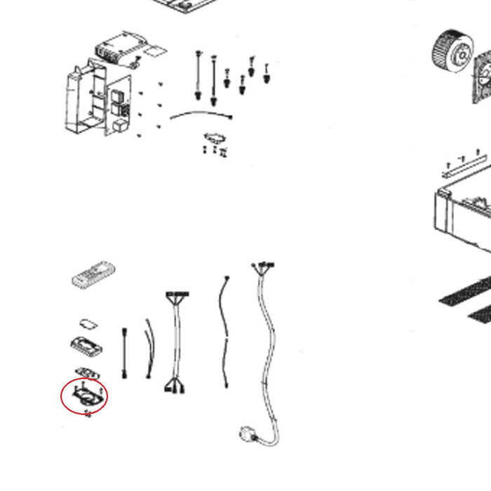 Dometic Dometic Airco Onderklepje afstandsbediening