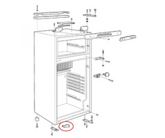 Dometic Dometic RM4505 Hendel Onderaan Links