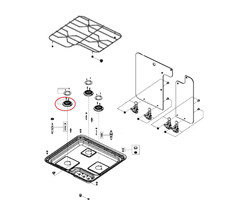 Dometic Dometic CE09-DF Hymer Branderkop Schroeven