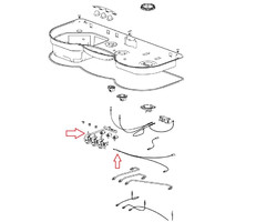 Thetford Thetford SHB 353 Spoelbakcombi.  Bedieningspaneel