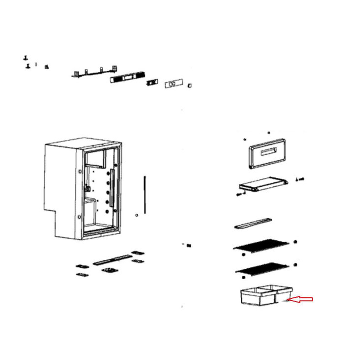 Dometic Dometic RMS10.5 Groentebak