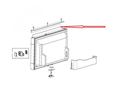 Dometic Dometic RM7851L Decoratieplaat Zilver 2,0x500x263