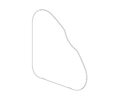 Thetford Thetford Triangular Bowl Glasplaat