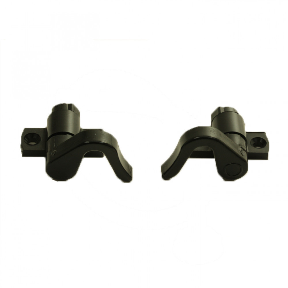 FjordOutdoor Sluithaak spanjoletstang zwart links+rechts extra sterk