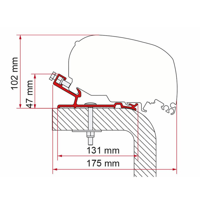 Fiamma Fiamma Hymer Adapter 600 F65/F80