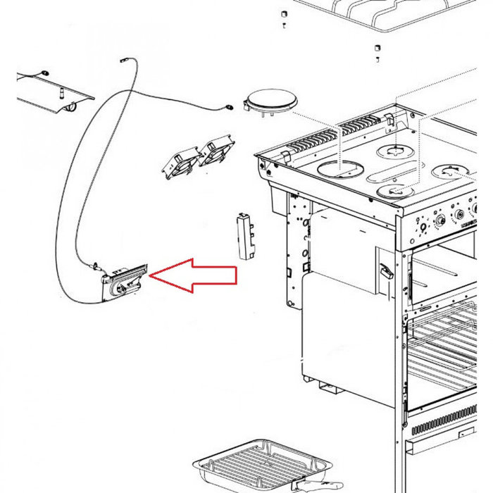 Thetford Thetford thermokoppel en electr. tbv Grill