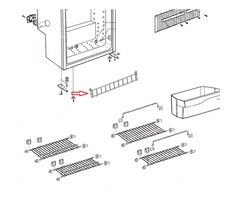 Dometic Dometic RM7371 Montageset Voor Houder Rekjes