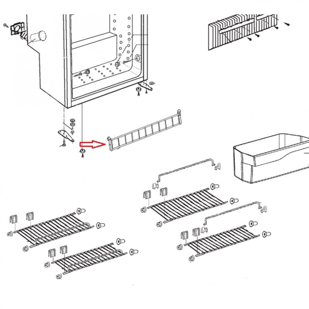 Dometic Dometic RM7371 Montageset Voor Houder Rekjes