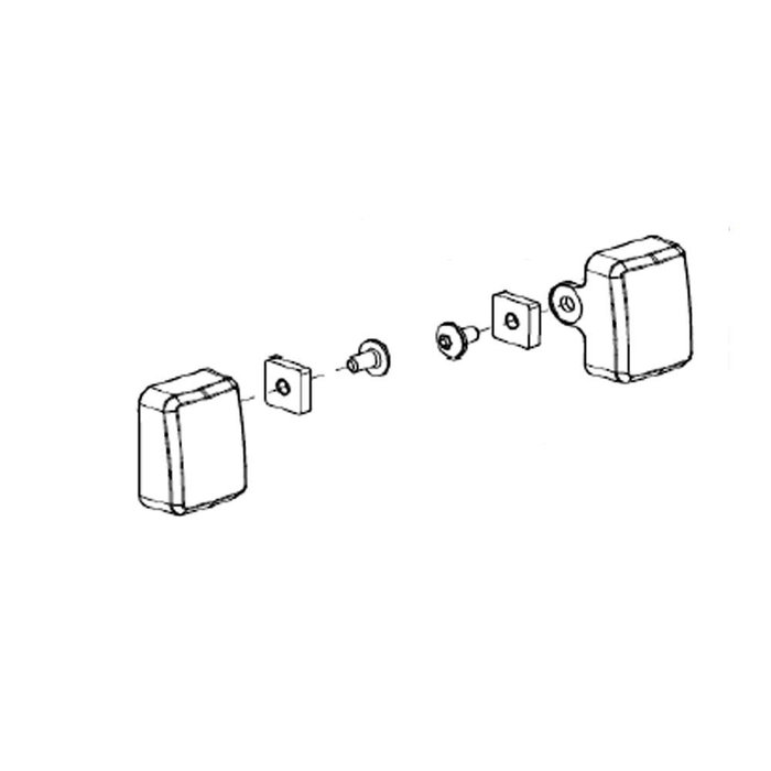 Thule Thule SmartClamp Base Rail Bevestiging Cover Ducato H2