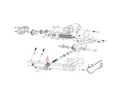 Enduro Enduro Beschermrubber Spindel EM203/EM303