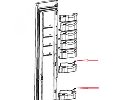 Dometic Dometic RML8230 beugel Deurvak