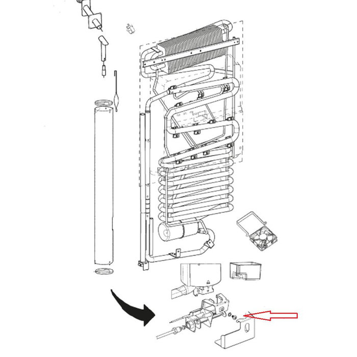 Dometic Dometic RMD8551 Gasbrander Kompleet