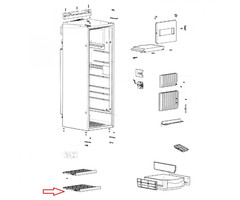 Dometic Dometic RML8330 Koelkastrek Onder
