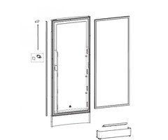 Dometic Dometic RML8551 Deur Compleet Service