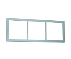 Presto Presto Afdekraam 3-Vaks S-20.000 Chroom Mat