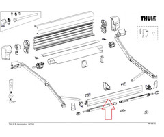 Thule Thule Lead Rail 8000 3.50