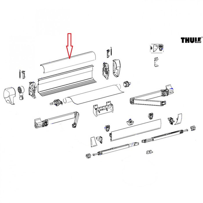 Thule Thule Roof Housing 5003 3.00