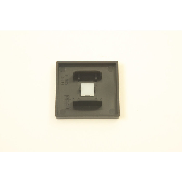 Presto Presto Afdekplaat Wipschakelaar Enkel Lens S-20.000 Zwart