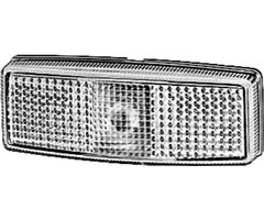 Hella Hella Breedtelicht met Reflector Rechthoekig Opbouw Wit