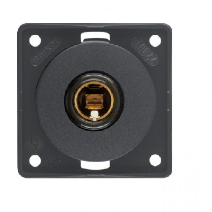Berker Berker Contactdoos 12V Klein Inbouw Antraciet Mat