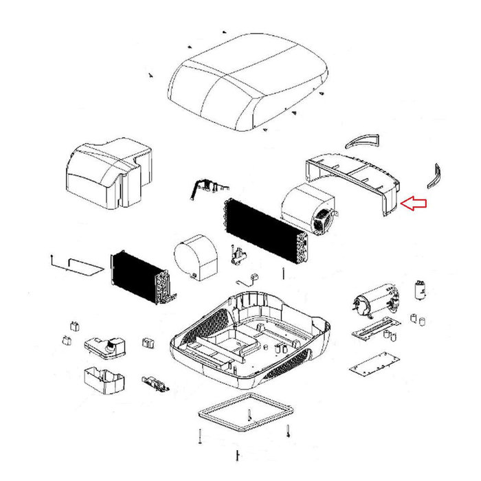 Telair Telair e-Van 7400H Condensor