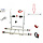 Fiamma Draaiknop voor Bike-block. Rood