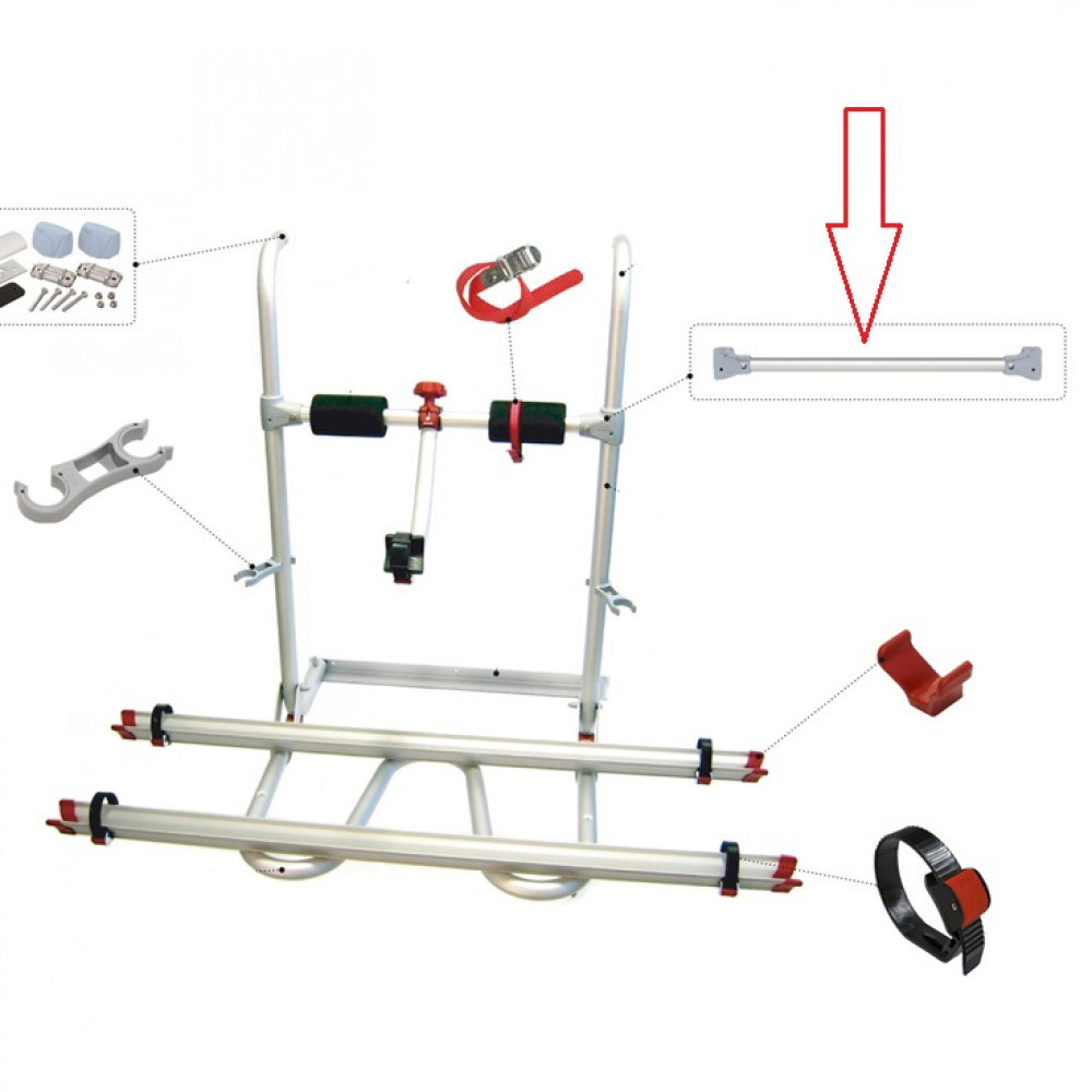Fiamma Fiamma Draaiknop voor Bike-block. Rood