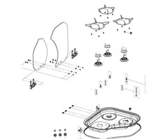 Dometic Dometic Glasplaat RAL9005 CE04-CSK