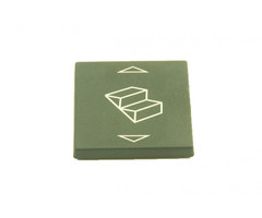 Presto Presto Afdekplaat Wipschakelaar Enkel Opstap Ansor Switch S-20.000 Zwart